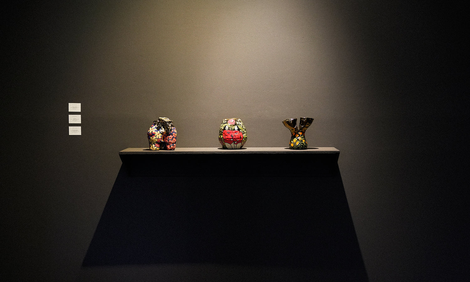 Artwork Sekar Puti Sidhiawati at Penyintas Exhibition at BIASA Art, Ubud