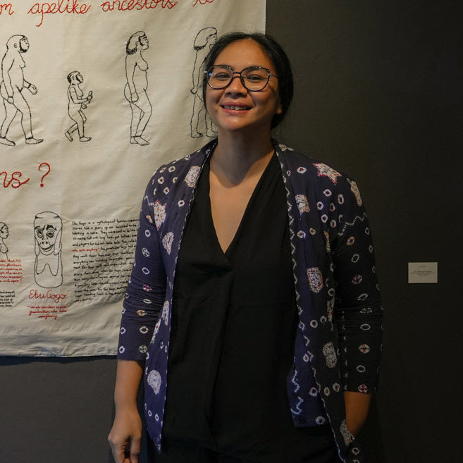 Salima Hakim at Penumbra Exhibition BIASA Art