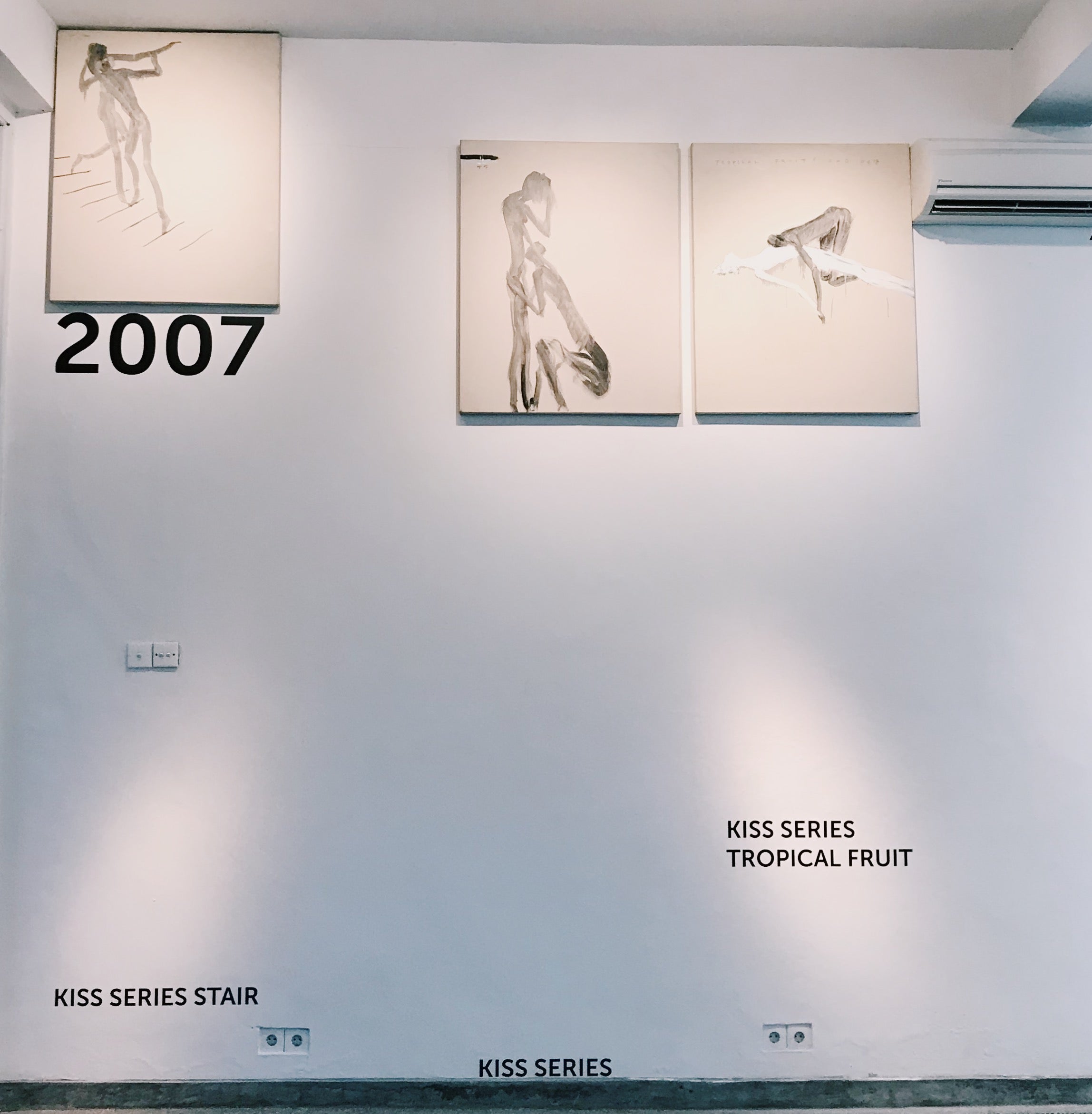 Artwork at Archives of a Collector Exhibition at BIASA Art, Ubud courtesy of Ugo Untoro