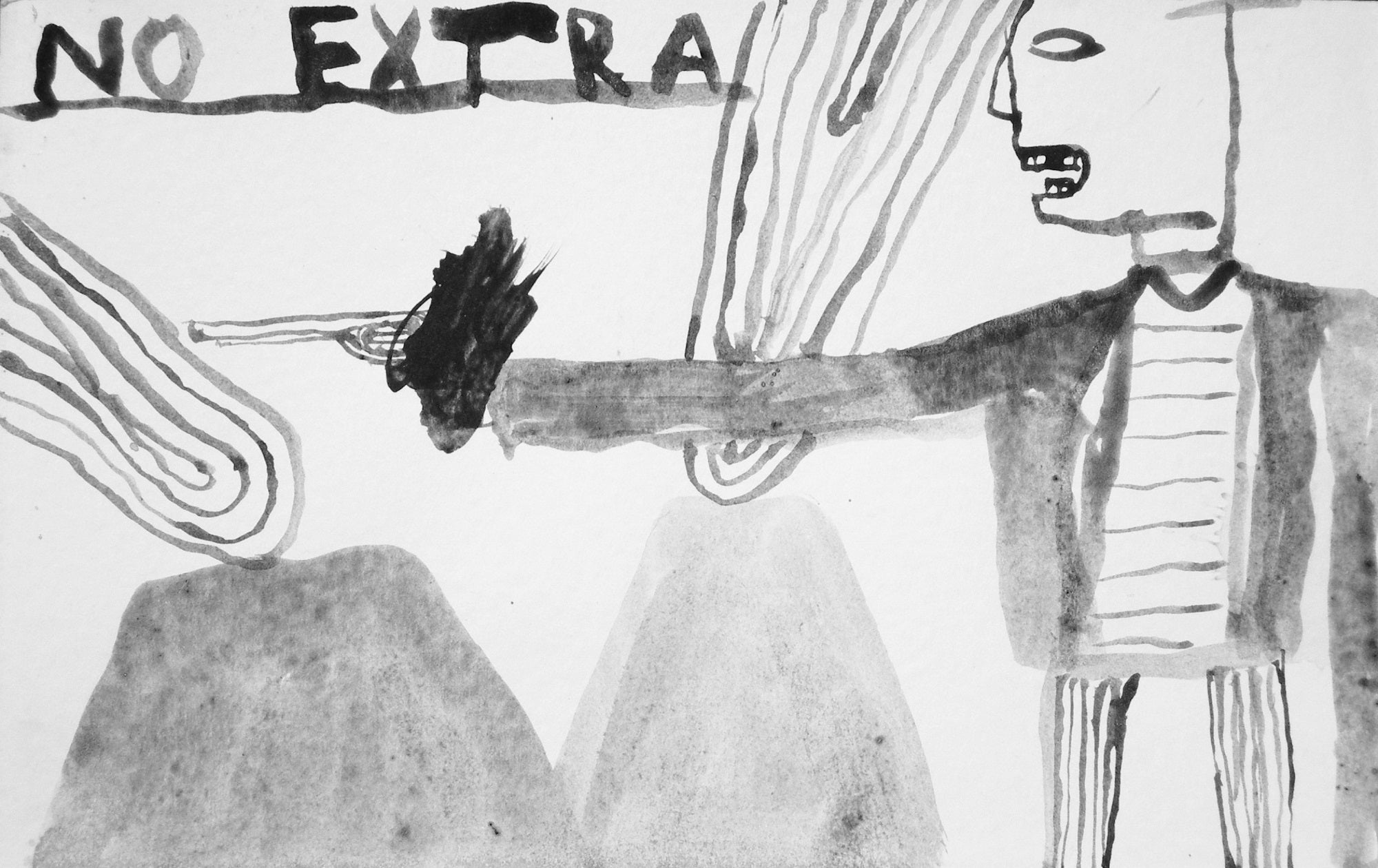 Artwork Bob Sick Yudhita at Drawing & Illustration Part I at BIASA Art Bali