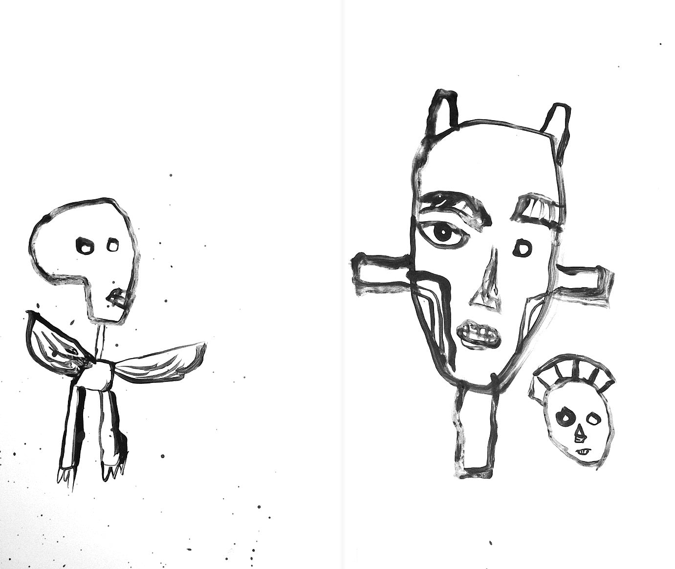 Artwork Bob Sick Yudhita at Drawing & Illustration Part I at BIASA Art Bali