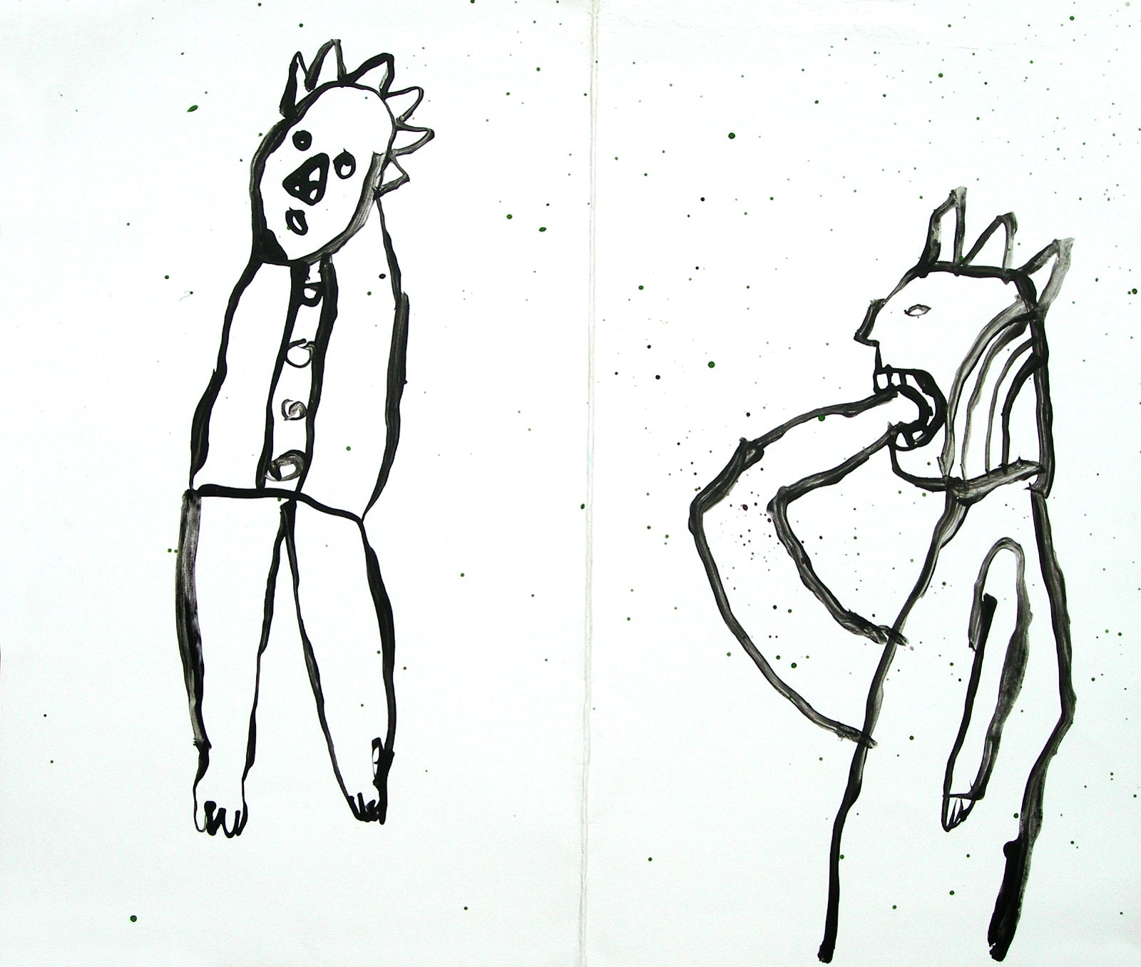 Artwork Bob Sick Yudhita at Drawing & Illustration Part I at BIASA Art Bali