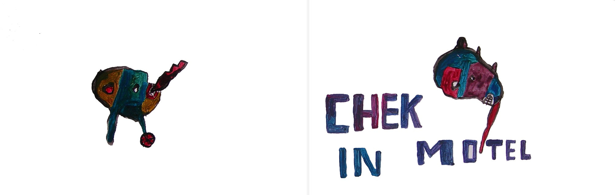 Artwork Bob Sick Yudhita at Drawing & Illustration Part I at BIASA Art Bali