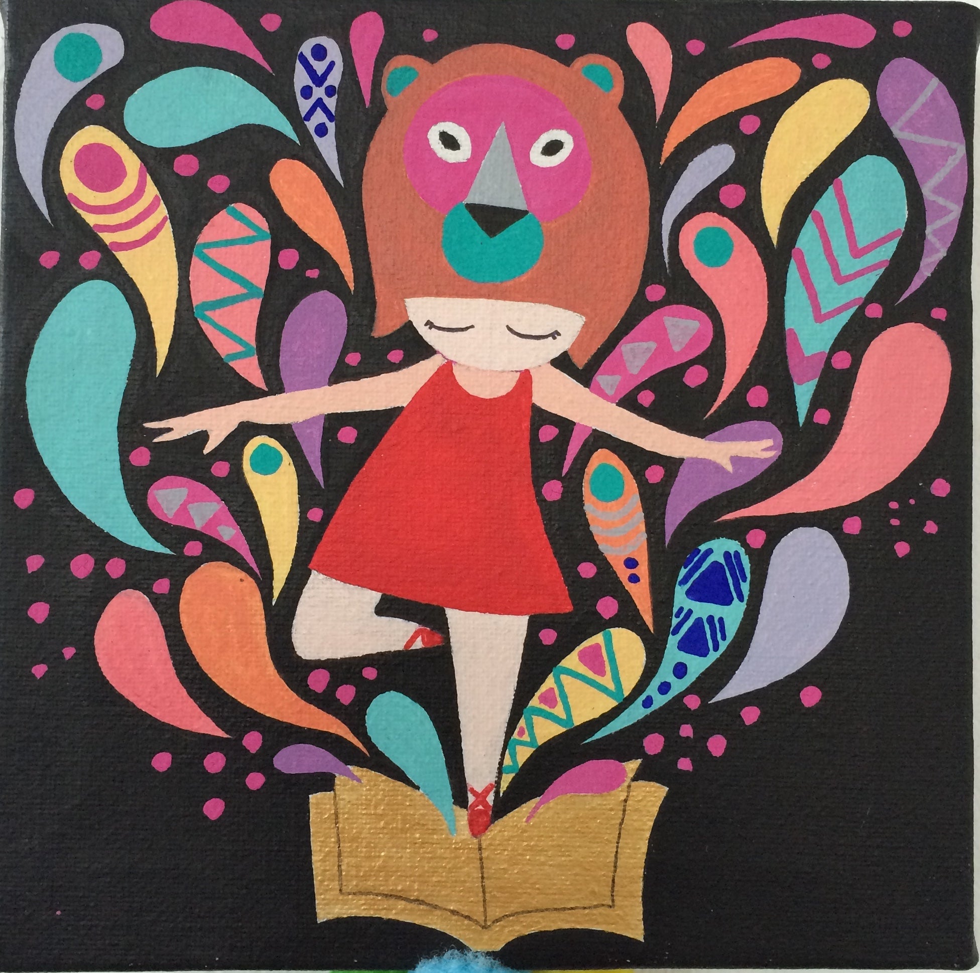 Citra Kemala artwork at Little things - Collective Exhibition at Biasa Art Bali