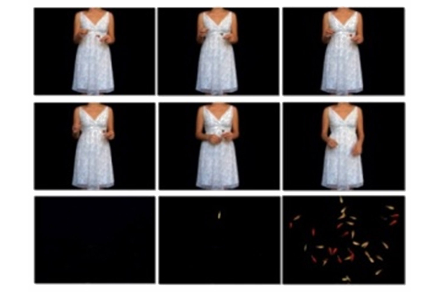 Artwork at Art + Fashion : Observatories of the Self - Solo Exhibition at Biasa Artspace courtesy of Sara Nuytemans