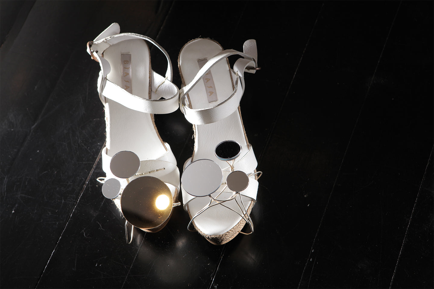 Artwork at Art + Fashion : Observatories of the Self - Solo Exhibition at Biasa Artspace courtesy of Sara Nuytemans