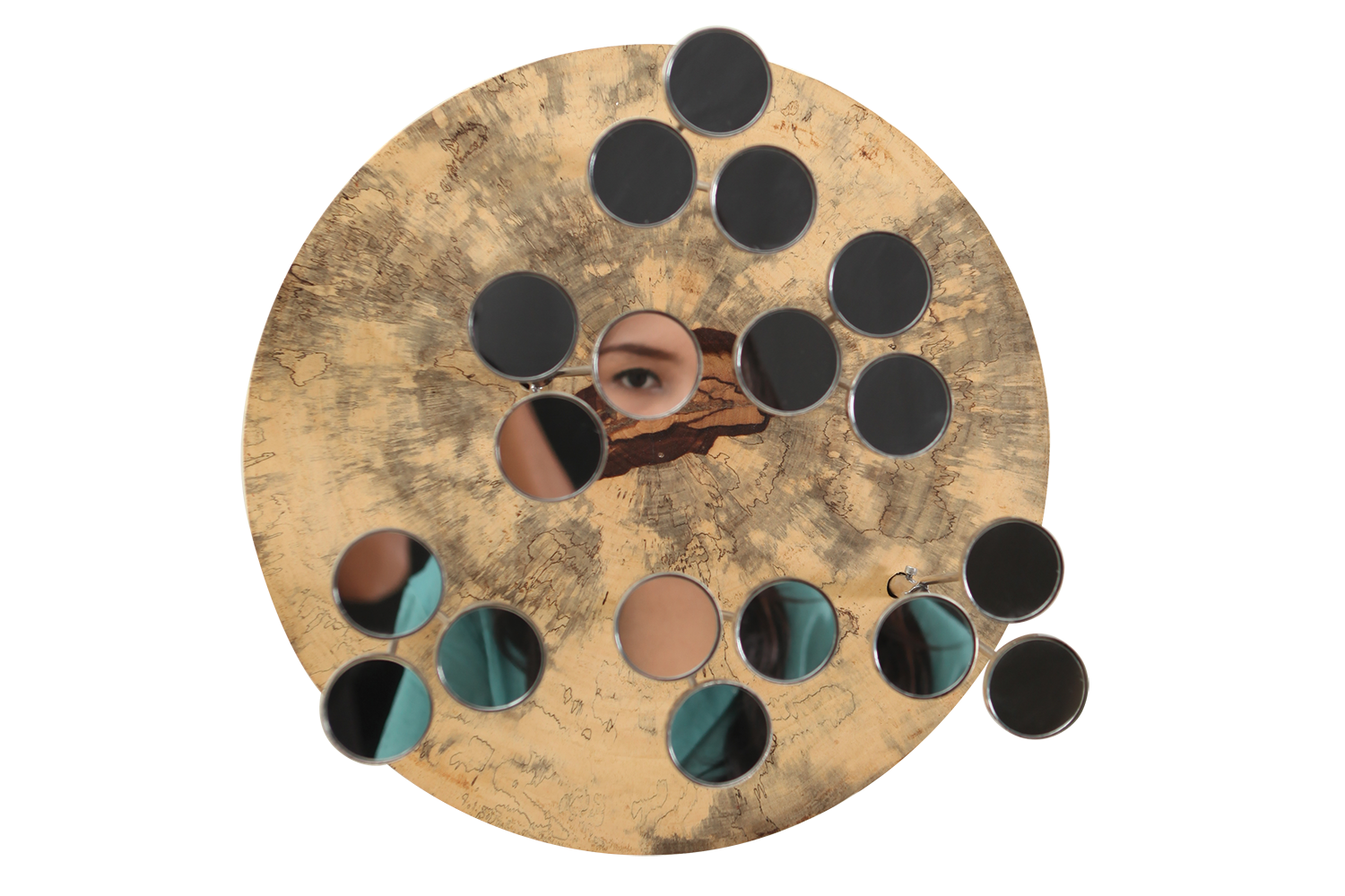 Artwork at Art + Fashion : Observatories of the Self - Solo Exhibition at Biasa Artspace courtesy of Sara Nuytemans