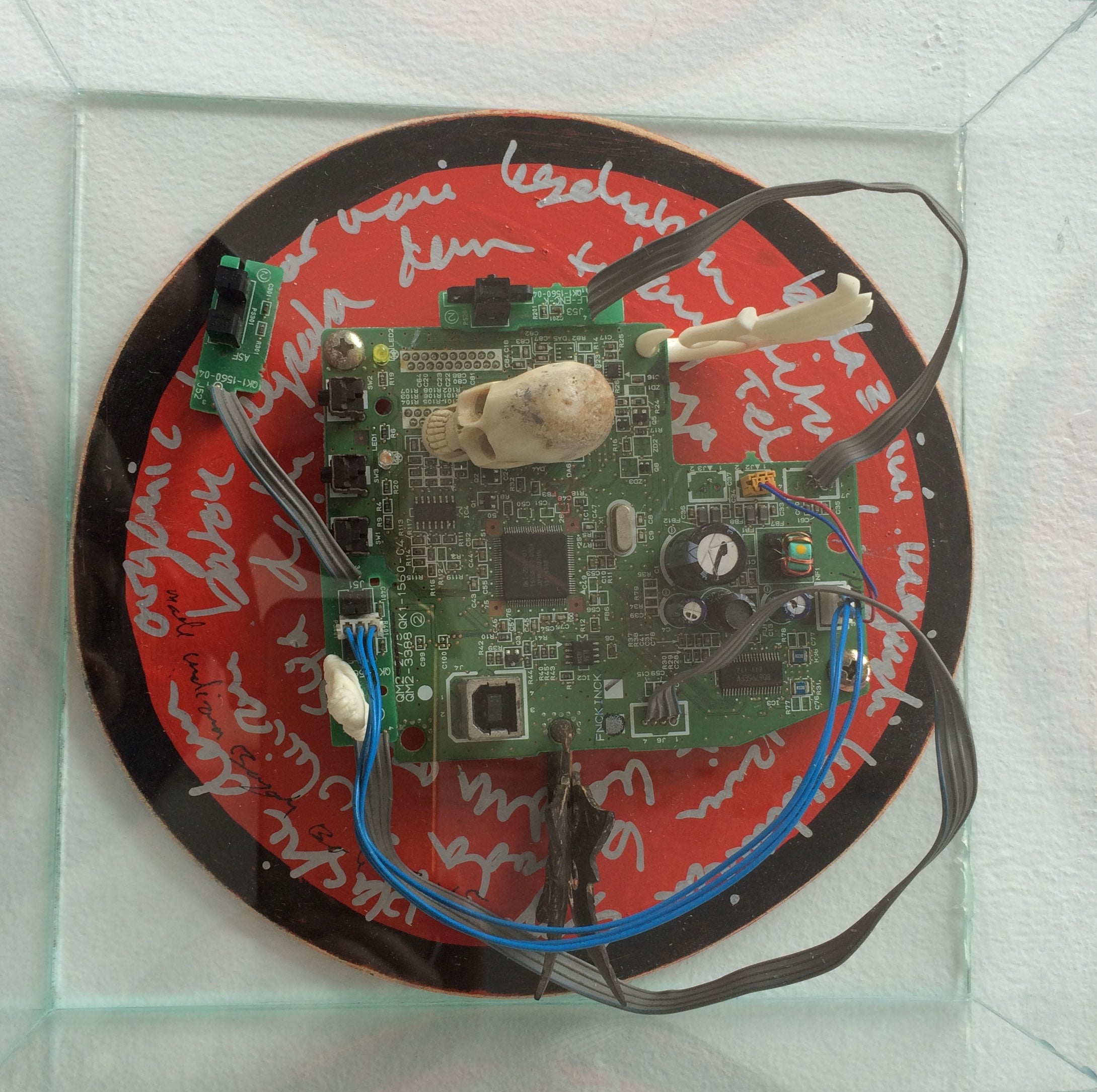 Made Bayak artwork at Little things - Collective Exhibition at Biasa Art Bali