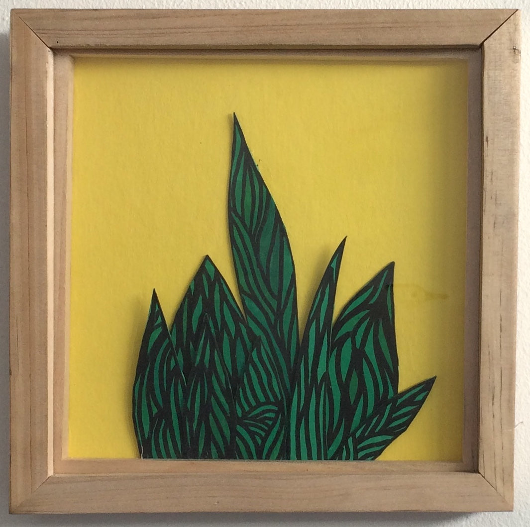 Mazaya Nazar artwork at Little things - Collective Exhibition at Biasa Art Bali