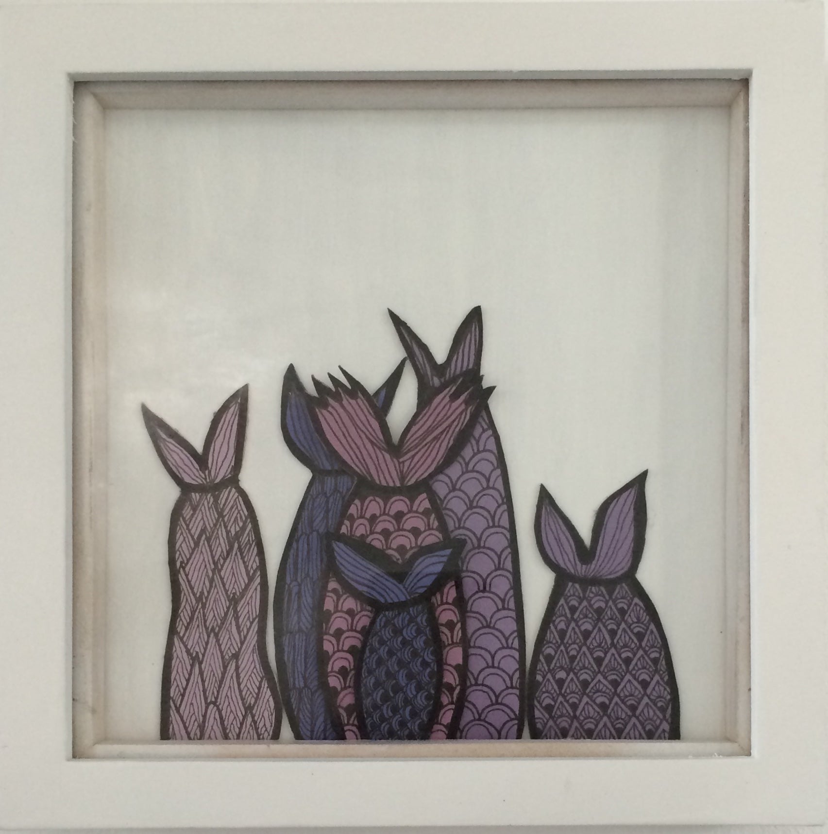 Mazaya Nazar artwork at Little things - Collective Exhibition at Biasa Art Bali