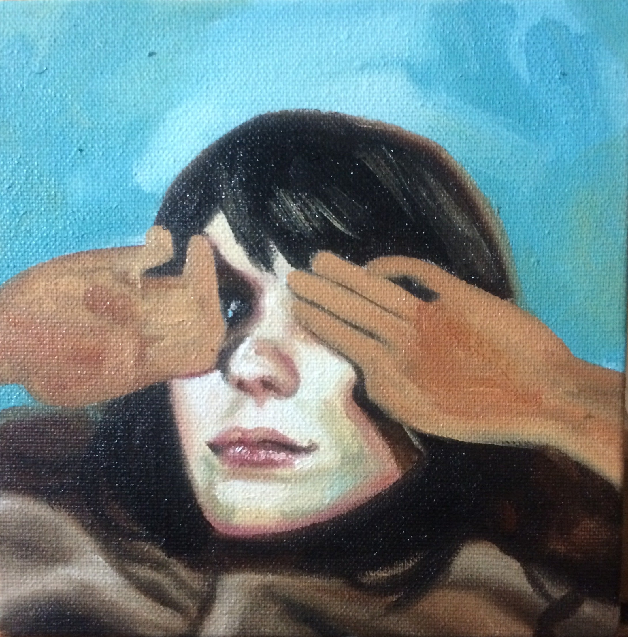 Nadira Julia artwork at Little things - Collective Exhibition at Biasa Art Bali