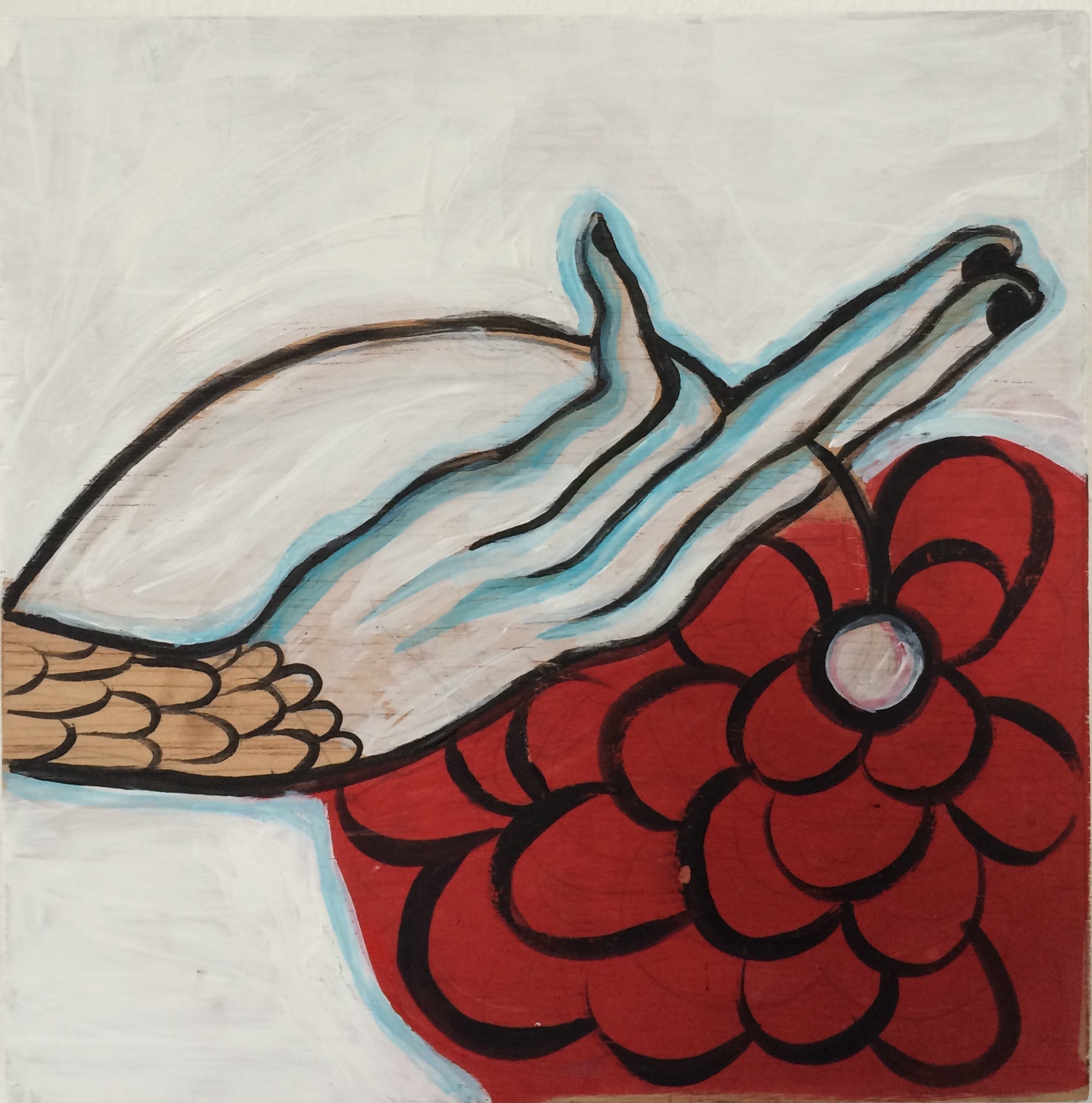 Naomi Samara artwork at Little things - Collective Exhibition at Biasa Art Bali