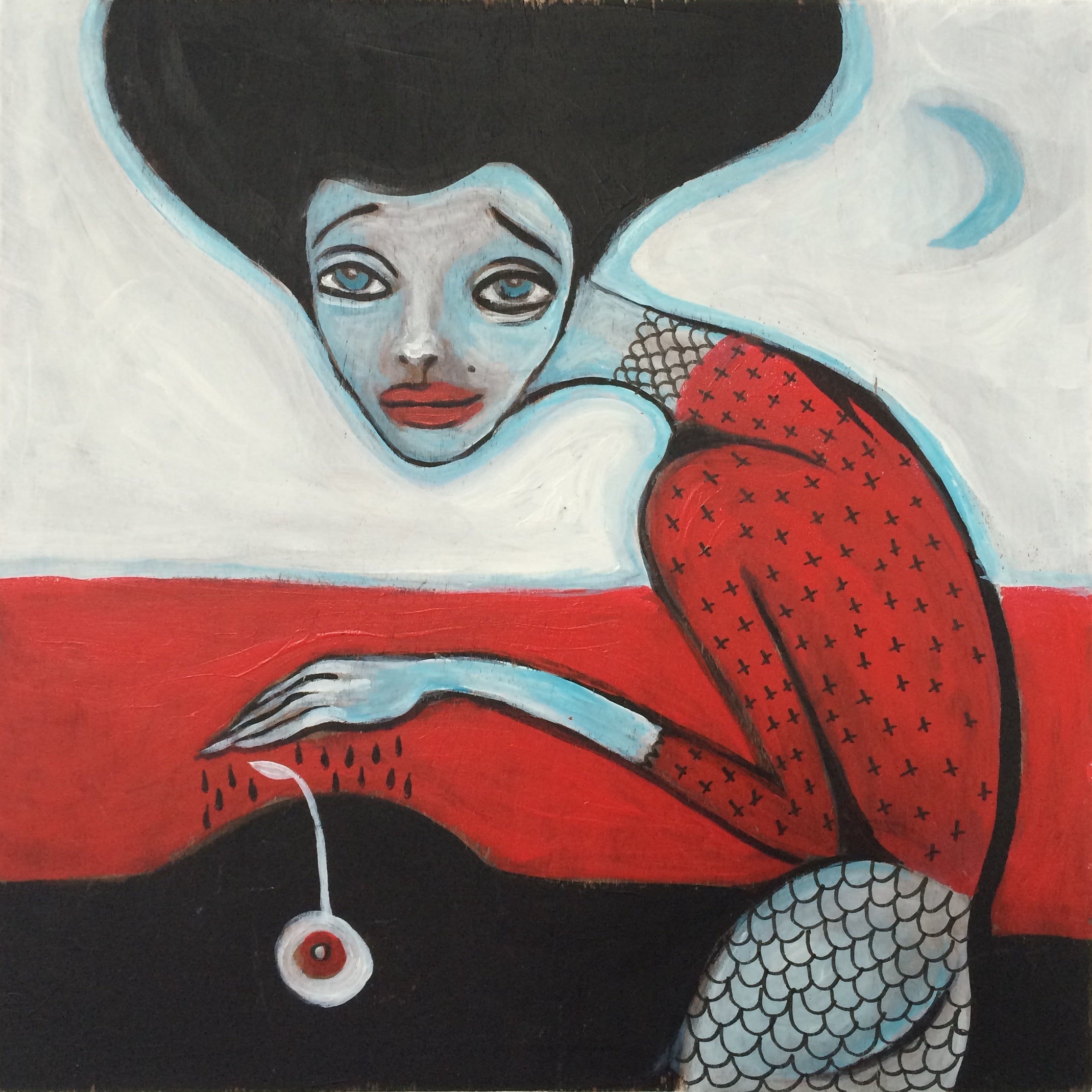 Naomi Samara artwork at Little things - Collective Exhibition at Biasa Art Bali