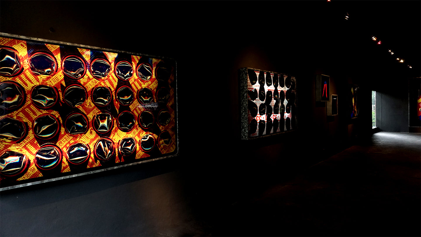 Artwork at Stories From The Store-Room 2 Exhibition at BIASA Art, Ubud courtesy of Angki Purbandono