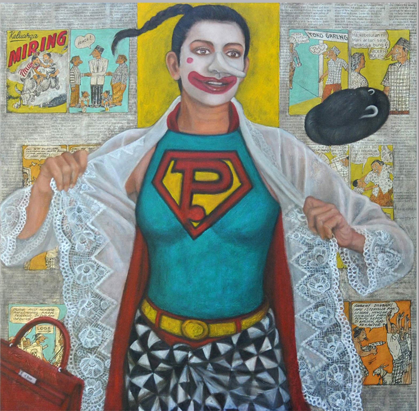 Sri Astari artwork Calling for Petruk 2010