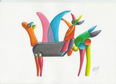 Puzzle Art Solo Exhibition at Biasa Artspace Bali courtesy Sebastiano Navarra