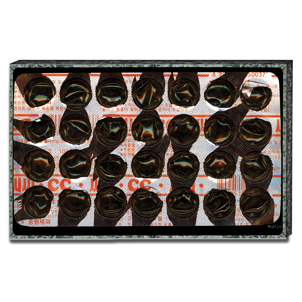 Artwork at Stories From The Store-Room 2 Exhibition at BIASA Art, Ubud courtesy of Angki Purbandono