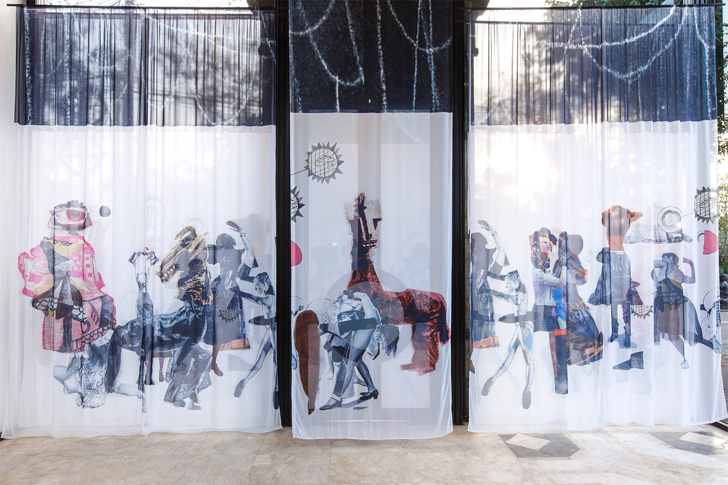 Sally Smart artwork at Parade Solo Exhibition by Honold Fine Art at BIASA Art Bali