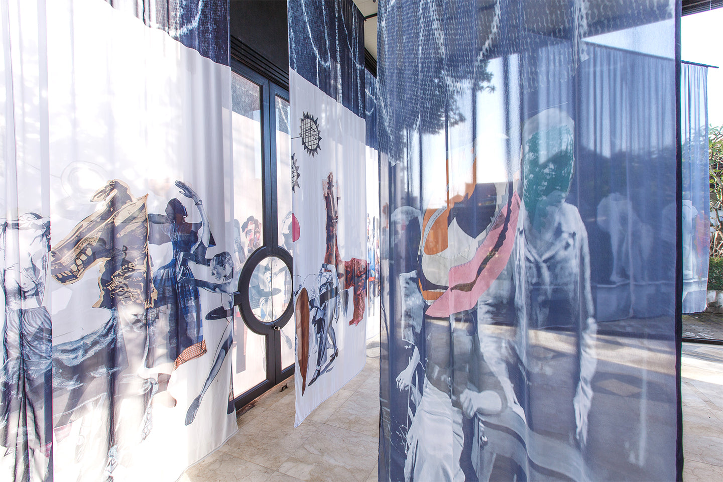 Sally Smart artwork at Parade Solo Exhibition by Honold Fine Art at BIASA Art Bali