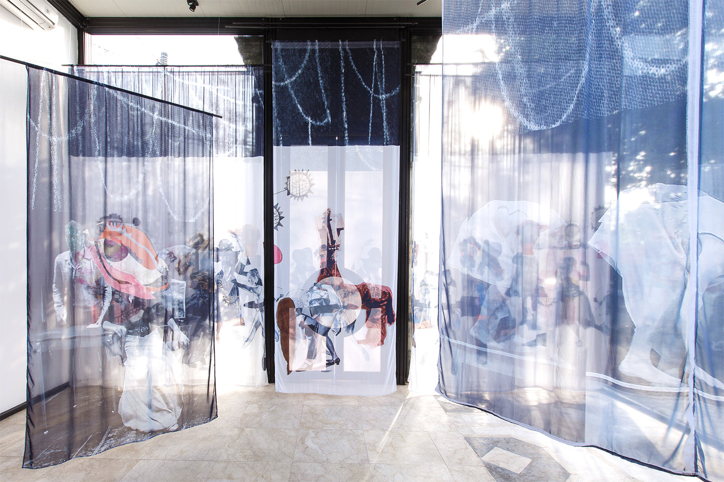 Sally Smart artwork at Parade Solo Exhibition by Honold Fine Art at BIASA Art Bali